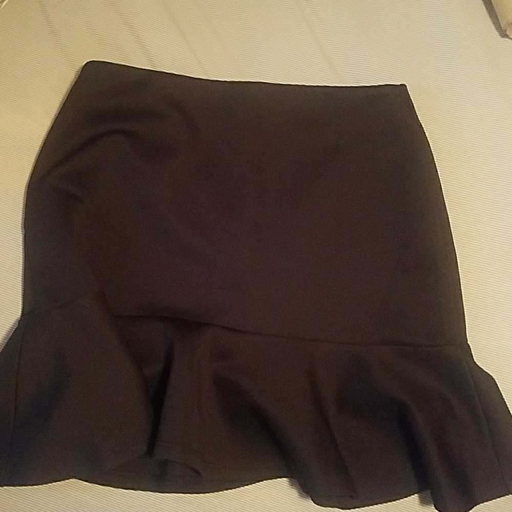 Nasty gal black skirt